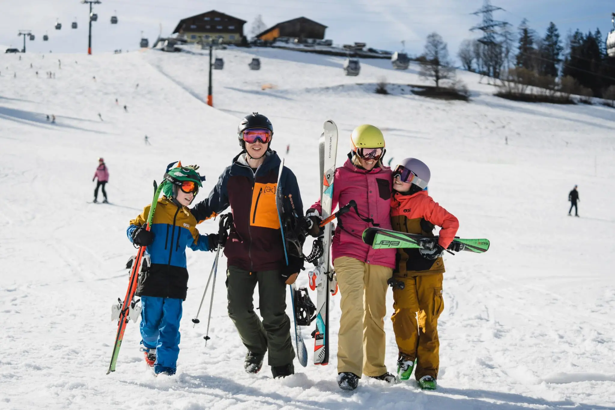 Skivakantie gezin Kindvriendelijk skiën