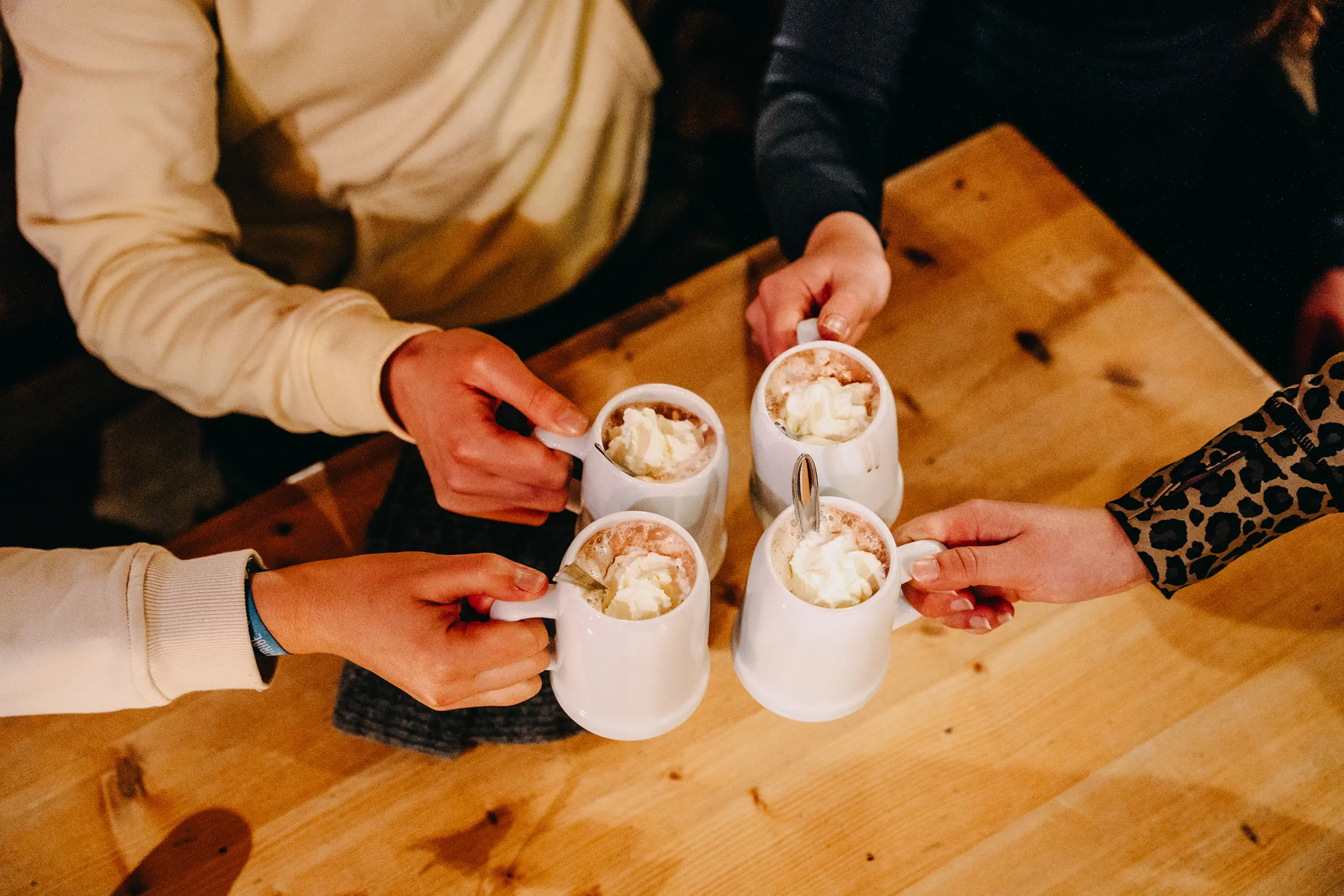 Skiën Wintersport gezin